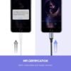 4_1732771352.jpg Ugreen Lightning M/F Round Cable Aluminum Shell 10cm with Braided