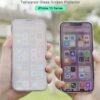 HODA Anti Reflection Full Coverage Tempered Glass Screen Protector for iPhone